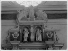 Chęciny. Kościół parafialny św. Bartłomieja Apostoła. Kaplica Fodygów-fragment ołtarza