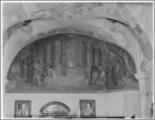 Kraków. Kościół Wniebowzięcia NMP (Bazylika Mariacka). Wnętrze. Zakrystia-polichromia