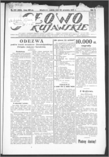 Słowo Kujawskie 1922, R. 5, nr 222