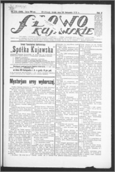 Słowo Kujawskie 1922, R. 5, nr 272