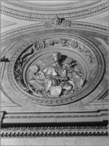 Kraków. Kościół dominikanów Św. Trójcy. Kaplica św. Jacka. Wnętrze-fragment sklepienia