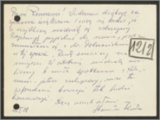 List Stanisława Kiałki z dnia 29 stycznia 1968 roku