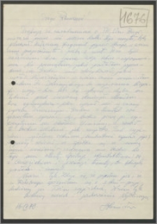 List Stanisława Kiałki z dnia 26 września 1970 roku