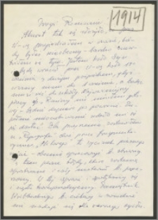 List Stanisława Kiałki z dnia 4 sierpnia 1971 roku