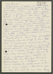 List Stanisława Kiałki z [kwietnia] 1977 roku