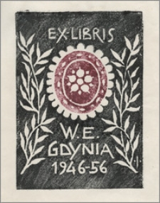Ex-libris W.E. : : Gdynia 1946-1956
