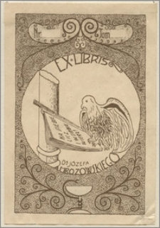 Ex libris Da. Józefa Mrozowskiego