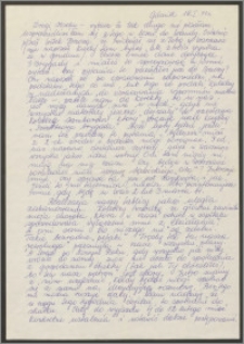 List Sabiny Korejwo z dnia 18 stycznia 1971 roku