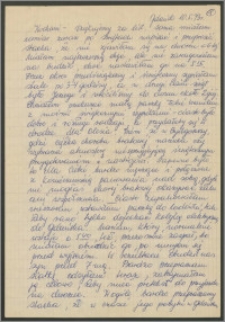 List Sabiny Korejwo z dnia 10 maja 1973 roku