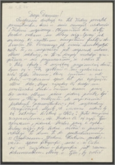 List Stanisława Kiałki z 31 października 1973 roku [do Danuty Szyksznian z d. Janiczak]