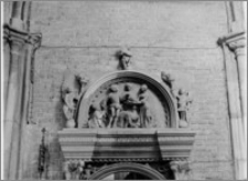 Wrocław. Archikatedra św. Jana Chrzciciela. Fragment portalu do zakrystii