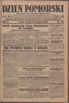Dzień Pomorski 1933.06.14, R. 5 nr 134