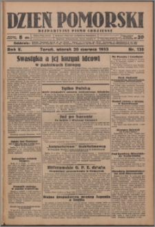 Dzień Pomorski 1933.06.20, R. 5 nr 138