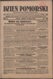 Dzień Pomorski 1933.07.14, R. 5 nr 158