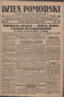 Dzień Pomorski 1933.07.18, R. 5 nr 161