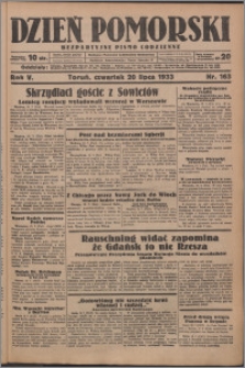 Dzień Pomorski 1933.07.20, R. 5 nr 163