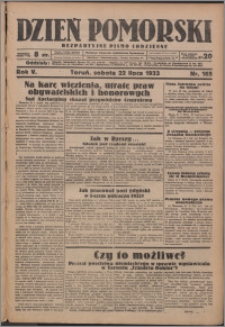 Dzień Pomorski 1933.07.22, R. 5 nr 165
