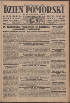 Dzień Pomorski 1933.08.02, R. 5 nr 174