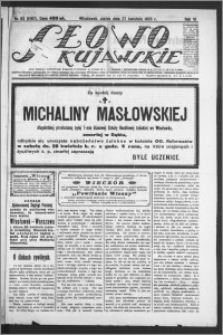 Słowo Kujawskie 1923, R. 6, nr 93