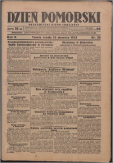 Dzień Pomorski 1933.01.25, R. 5 nr 20