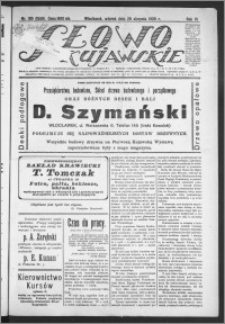 Słowo Kujawskie 1923, R. 6, nr 185