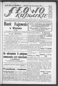 Słowo Kujawskie 1923, R. 6, nr 279