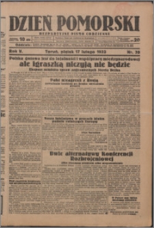 Dzień Pomorski 1933.02.17, R. 5 nr 39