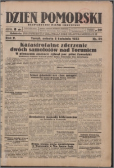 Dzień Pomorski 1933.04.08, R. 5 nr 82