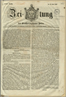 Zeitung der Grossherzogthums Posen, 1848.04.18, nr 92