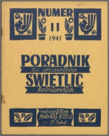Poradnik dla Pracowników Świetlic Żołnierskich : wydawnictwo Polskiej YMCA w W. Brytanii 1941, nr 11
