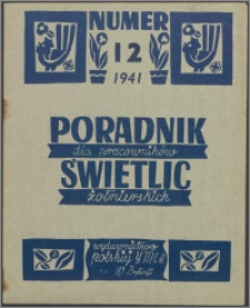 Poradnik dla Pracowników Świetlic Żołnierskich : wydawnictwo Polskiej YMCA w W. Brytanii 1941, nr 12