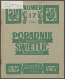 Poradnik dla Pracowników Świetlic Żołnierskich : wydawnictwo Polskiej YMCA w W. Brytanii 1942, nr 1 (17)