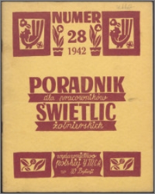 Poradnik dla Pracowników Świetlic Żołnierskich : wydawnictwo Polskiej YMCA w W. Brytanii 1942, nr 28