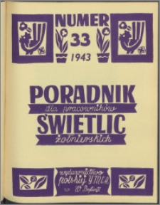 Poradnik dla Pracowników Świetlic Żołnierskich : wydawnictwo Polskiej YMCA w W. Brytanii 1943, nr 5 (33)