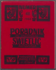 Poradnik dla Pracowników Świetlic Żołnierskich : wydawnictwo Polskiej YMCA w W. Brytanii 1944, nr 48