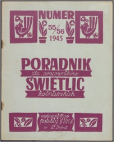 PoPoradnik dla Pracowników Świetlic Żołnierskich : wydawnictwo Polskiej YMCA w W. Brytanii 1945, nr 55-56
