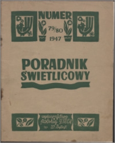 Poradnik Świetlicowy / Polska YMCA w W. Brytanii 1947, nr 79-80