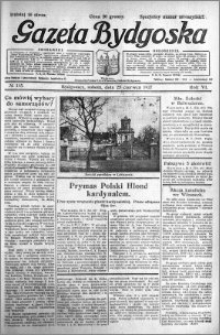 Gazeta Bydgoska 1927.06.25 R.6 nr 143
