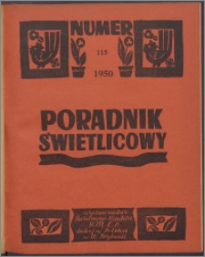 Poradnik Świetlicowy / Polska YMCA w W. Brytanii 1950, R. 11 nr 115