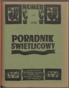 Poradnik Świetlicowy / Polska YMCA w W. Brytanii 1950, R. 11 nr 119