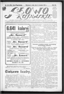 Słowo Kujawskie 1924, R. 7, nr 184