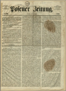 Posener Zeitung, 1849.12.22, nr 299