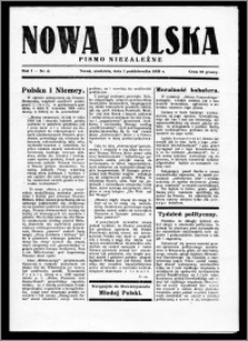 Nowa Polska 1933, R. 1, nr 4