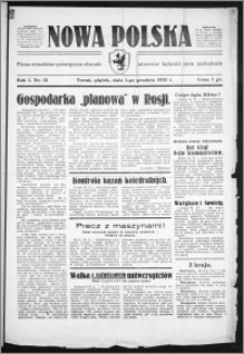 Nowa Polska 1933, R. 1, nr 13