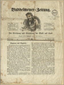 Buddelmener = Zeitung. / Zur Belehrung und Erheiterung für Stadt and Land, No. 60, 25. October 1849