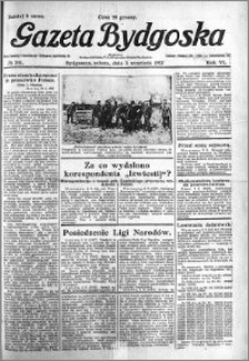Gazeta Bydgoska 1927.09.03 R.6 nr 201