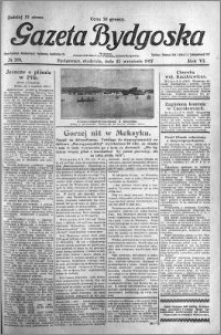 Gazeta Bydgoska 1927.09.11 R.6 nr 208