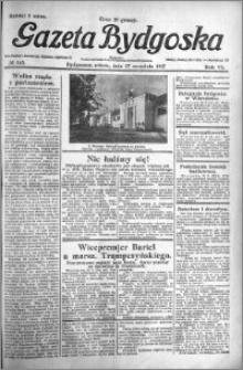Gazeta Bydgoska 1927.09.17 R.6 nr 213