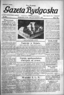 Gazeta Bydgoska 1927.09.21 R.6 nr 216