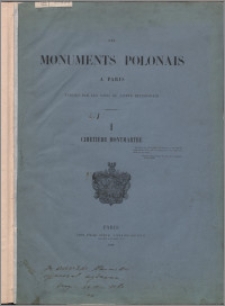Les monuments polonais a Paris 1, Cimetière Montmartre